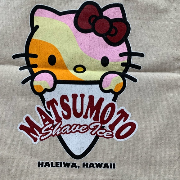 Hello Kitty Canvas Tote and Keychain Bundle - Picture 3 of 4